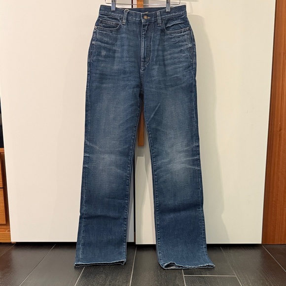 Saint Laurent Denim - Saint Laurent Dark Blue Denim with Gold Accent